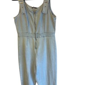 Haute Monde Light Blue Jumpsuit